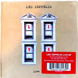 LED ZEPPELIN Live EP *sealed* CD w/ Hype Sticker  *save with combined shipping* - Picture 1 of 3