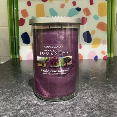 Yankee Candle  South African Vineyard 2 Wick  Large Tumbler 566g New - Image 1 of 4