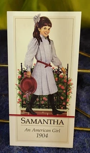 Vtg Samantha Parkington An American Girl 1904 Promo Bookmark Pleasant Company - Bild 1 von 3
