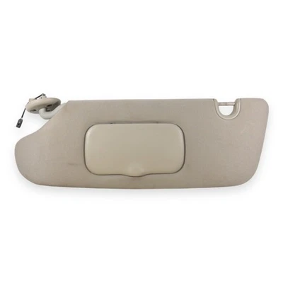 2008-2016 Dodge Grand Caravan Driver Left Side Sun Visor Gray Lighted - Image 1 of 4