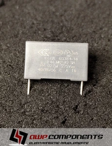 (10 Stk.) R46KI22200001M - MKP-Funkentstör-Kondensator R46 275V 0,022uF/22nF 20% - Bild 1 von 1