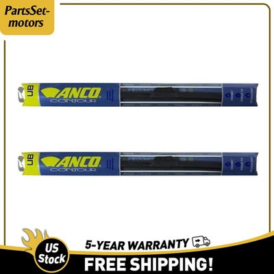 2 Front Windshield Wiper Blade Fits 2000 Lamborghini Diablo - Image 1 of 3