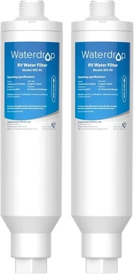 Waterdrop RV&Marine Inline Water Filter,Boats, RVs, Campers,Campers,Gardening(2) - Image 1 of 4