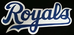 RIESIGER KANSAS CITY ROYALS AUFBÜGLER PATCH - 5,5" x 11,5" - Bild 1 von 1