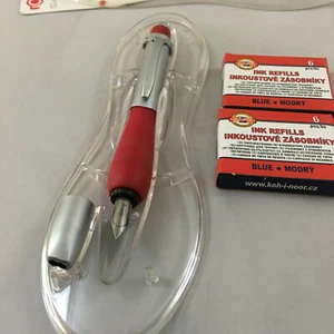 Rotring Skynn Steel Rubber FP Steel XL nib+6 Catridge No BOX Brand NEW Germany - Picture 1 of 4