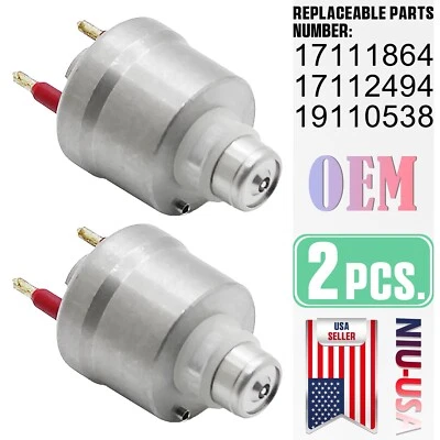 2x OEM Fuel Injector 17111864 For Chevrolet GMC C1500 C2500 Cadillac Buick Isuzu - Image 1 of 4