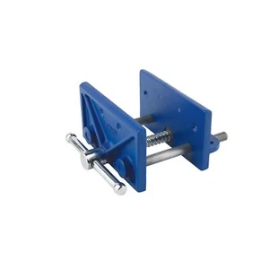 IRWIN 6 Inch Silver Blue Woodworker's Vise Heavy Duty Forged Iron Clamp - Picture 1 of 1