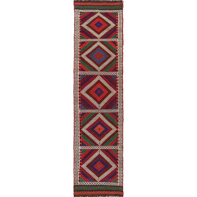 Vintage Afghan Handmade Traditional Hallway Long Suzuni Runner 2'1x7'9 ft-b19340 - Image 1 of 4