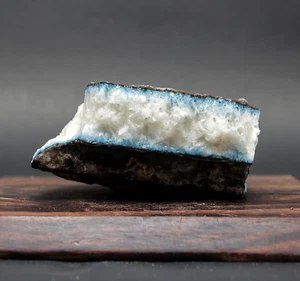 358G New Discovery Sumatra Extreme Rare Dumortierite Rough Blue Mineral Specimen - Picture 1 of 10