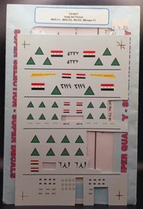 SuperScale | No. 72-607 | 1:72 Iraqi Air Force Decals - Picture 1 of 1