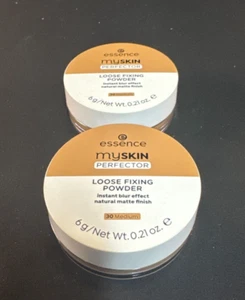 (LOT OF 2) ESSENCE MY SKIN PERFECTOR LOOSE FIXING POWDER INSTANT BLUR 30 MEDIUM - Picture 1 of 2
