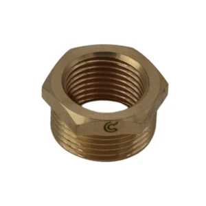 Reductor AG/IG de latón, reducción AG/IG, montaje roscado - Imagen 1 de 7