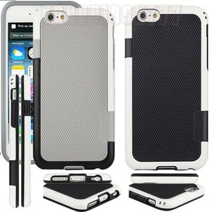for iPhone 6s plus 6 plus silicone rubber shockproof case black white gray - Picture 1 of 3