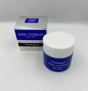 Neutrogena Deep Moisture Night Cream 2.25oz NEW IN BOX Vitamin D3 & Glycerin - Picture 1 of 11