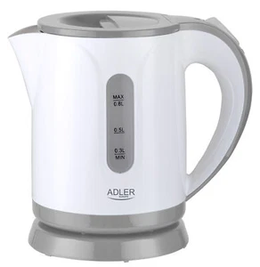 Adler Kettle AD 1371g Electric 850 W 0.8 L Stainless steel/Polypropylene 360� ro - Picture 1 of 1