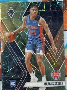 2023-24 Panini Phoenix - Rookies Teal Lazer Phoenix #263 Marcus Sasser (RC) - Picture 1 of 5