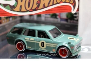 2020 Hot Wheels Premium Nissan Garage Box Set '71 Datsun 510 Wagon - Picture 1 of 1