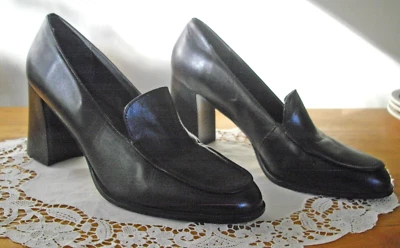 Zapatos de tacón negro para mujer Amanda Smith MOHOLT 8,5 B Foto 1 de 4