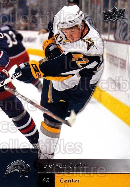 2009-10 Upper Deck #12 Nathan Gerbe - Image 1 of 1
