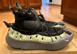 Nike ISPA Sense Flyknit Black Seafoam Smoke Grey CW3203 003 Men's Size 13 - Picture 1 of 9