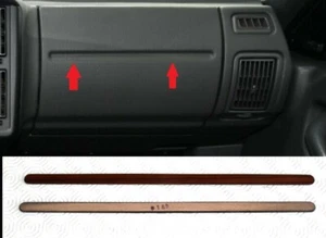 VOLVO 440 460 HANDSCHUHFACH LEISTE ECHTES HOLZ ZEBRANO NEU - Bild 1 von 4
