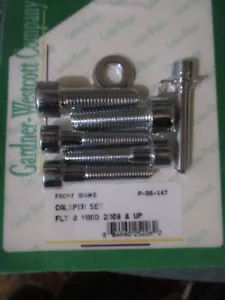 KIT DE ACCESORIOS PINZA DE FRENO DELANTERA HARLEY FLT V-ROD 2008/L MILWAUKEE 8 - Imagen 1 de 2