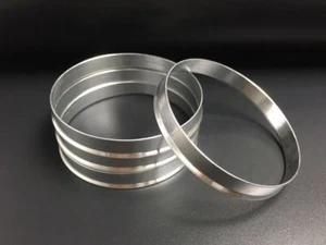 4pcs Wheel Ring OD=74.1 to ID=72.6 Hubcentric Ring for BMW Change Wheel 1 series - Picture 1 of 10