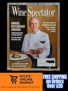 Wine Spectator Magazine AUG 31, 2023 Annual Restaurant Awards - Thomas Keller - Bild 1 von 23