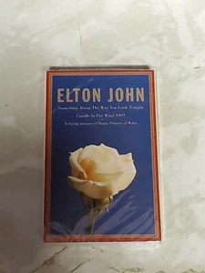 ELTON JOHN PRINCESS DIANA MEMORIAL CANDLE IN THE WIND 1997 UK CASSETTE TAPE  - Picture 1 of 2