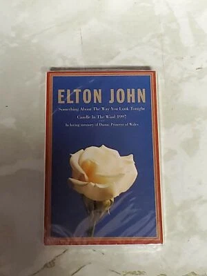 ELTON JOHN PRINCESS DIANA MEMORIAL CANDLE IN THE WIND 1997 UK CASSETTE TAPE  - Image 1 of 2