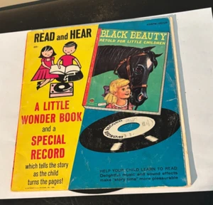 1952 Read And Hear A Little Wonder Book Black Beauty - Picture 1 of 3