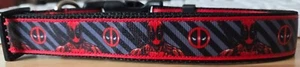 Deadpool inspired dog collar - Picture 1 of 2
