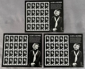 Lot of 3 Katherine Hepburn (Legends of Hollywood) Sheets of 20 Stamps #4461 MNH - Picture 1 of 3