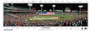 Cartel panorámico sin marco cartel copia Boston Red Sox Fenway Park 2013 WS #2090 - Imagen 1 de 1