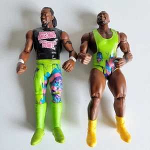 WWE Kofi Kingston & Big E Tough Talkers Action Figure 2016 - Picture 1 of 8