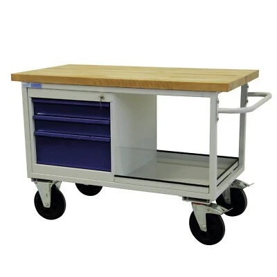 ADB BETRIEBSEINRICHTUNGEN ADB mobile Werkbank Werktisch Tischwagen Werkstattwagen Werkstatt Rollwagen