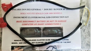 POLARIS CLUSTER LIGHT ARROWS KIT 2018-2025 RANGER XP AND GENERAL2019-2023 - Picture 1 of 5