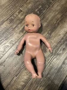 Vintage 1975 Baby's First Bath Time Water Baby Doll GCLLC Dark Skin - Picture 1 of 6