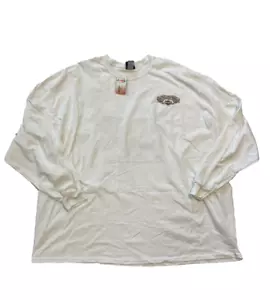 Harley-Davidson Men's White Long Sleeve T-Shirt Black Size 5XL NEW 345614 - Picture 1 of 5
