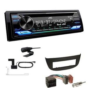JVC CD-Receiver Autoradio DAB+ Bluetooth für Renault Wind schwarz - Bild 1 von 6