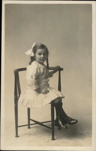 RPPC United Kingdom Bedminster Bristol Portrait Young Girl Real Photo Postcard - Picture 1 of 5