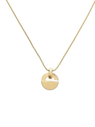 Collana donna Christian Dior oro con top usata
