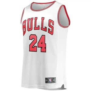 Official Lauri Markkanen Chicago Bulls Licensed Fast Break jersey JSA Size M - Picture 1 of 2