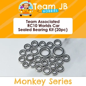 Team Associated RC10 Worlds Car - 20 Pcs Rubber Sealed Bearings Kit - Picture 1 of 2