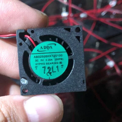 1pc New ADDA AB02505HX120100 5V 0.2A 2512 2pin CPU DC Cooling Fan - Image 1 of 4