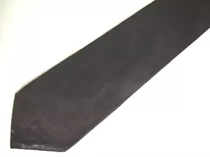 DKNY Herren Krawatte Krawatte Einfarbig Lila Glänzend 55" Kurz Karriere - Bild 1 von 7
