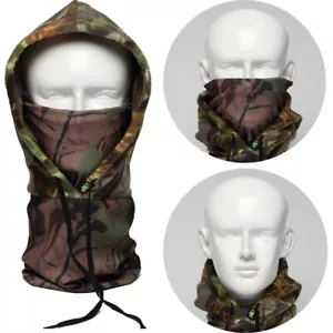 Winter Cold Weather Balaclava Tactical Hunting Motorcycle Fleece Camo Face Mask - Picture 1 of 11