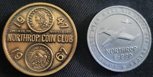 Northrop Kampfjet Token 1954 1967 - Bild 1 von 4