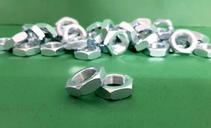 Tuerca hexagonal DIN 936 17H tuerca plana forma baja galvanizada M 6 - M 36 - Imagen 1 de 1