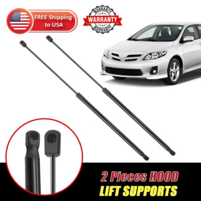 Soportes de elevación del capó delantero 6477 2 piezas para Lexus ES350 2012 2011 2010 2009 2008 2007 Foto 1 de 4